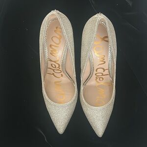 Sam Edelman Silver Evening Pumps